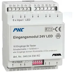 PEHA Eingangsmodul 24VDC 16Rückmeld. D 940/24 EM RÜ