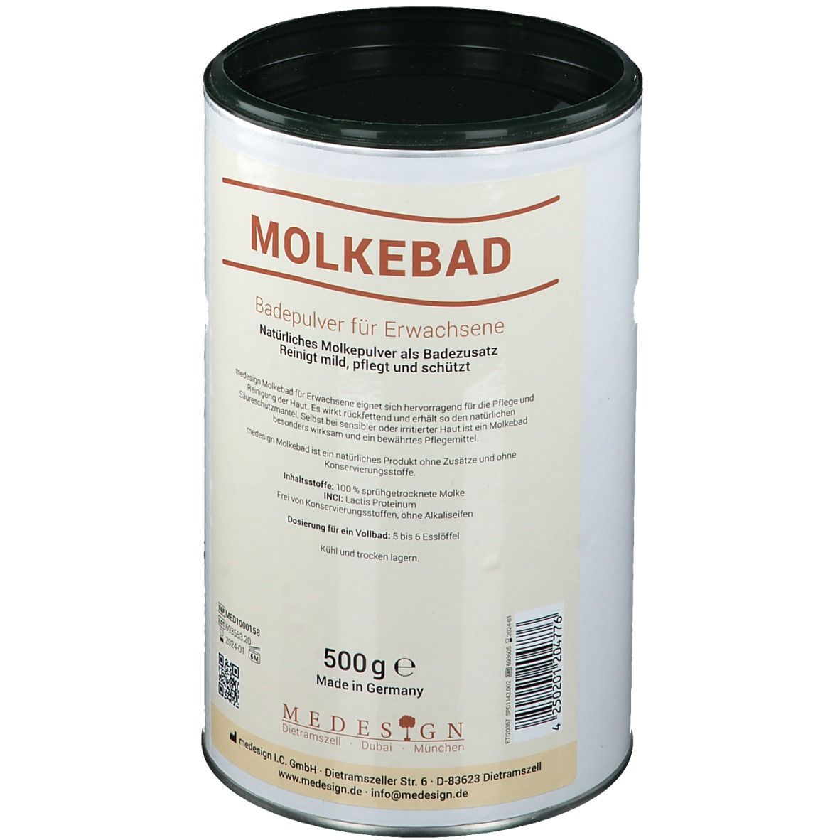 Molkebad Erwachsene Pulver 500 g Bad