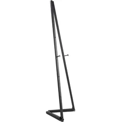 Mobile Staffelei DA VINCI aus Aluminium schwarz | 1.500 mm | mit Tragetasche, Aluminium, Stahl