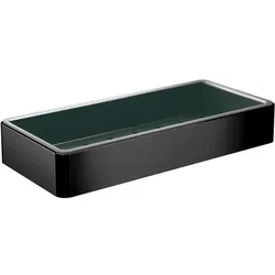 Emco Loft Seifenkorb 054513302 schwarz, mit herausnehmbarem Kunststoffeinsatz