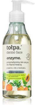 Tołpa Dermo Face Enzyme gel de limpeza oleoso para rosto 195 ml. Dermo Face Enzyme