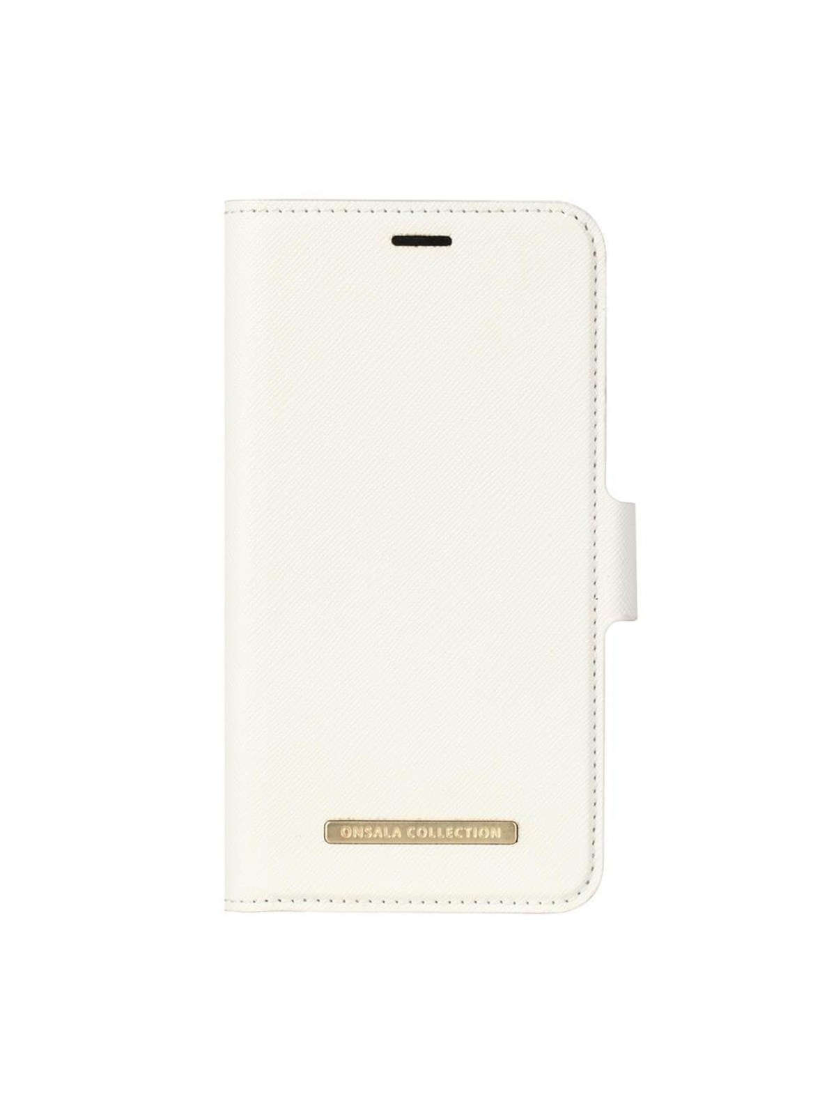 ONSALA Mobile Wallet Saffiano White iPhoneX/Xs