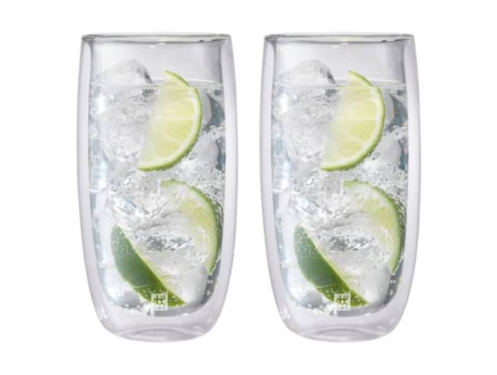 ZWILLING J.A. Henckels 39500-120 Doppelwandige Gläser, 470 ml, 2er-Set, Tumbler, Highball, hitzebeständig, doppelwandige Konstruktion, Tasse