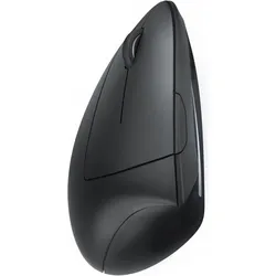 CSL ergonomische Maus, Funk, optische Funk Linkshänder Vertikal Mouse, gegen Mausarm/Tennisarm (Kabellos), Maus, Schwarz