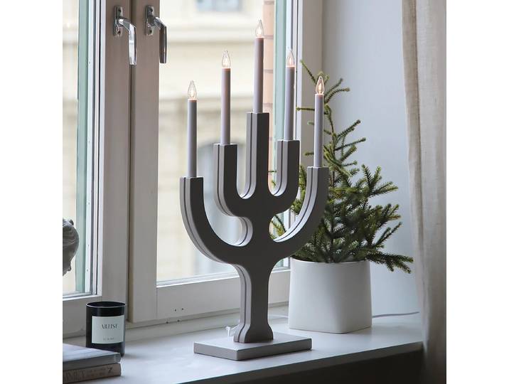 Objet déco Sapin 40 x 66 x 12cm Beige