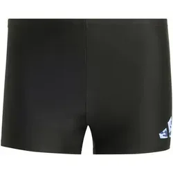 ADIDAS Badehose 3-BAR BOXER, Größe 5 in Schwarz Schwarz