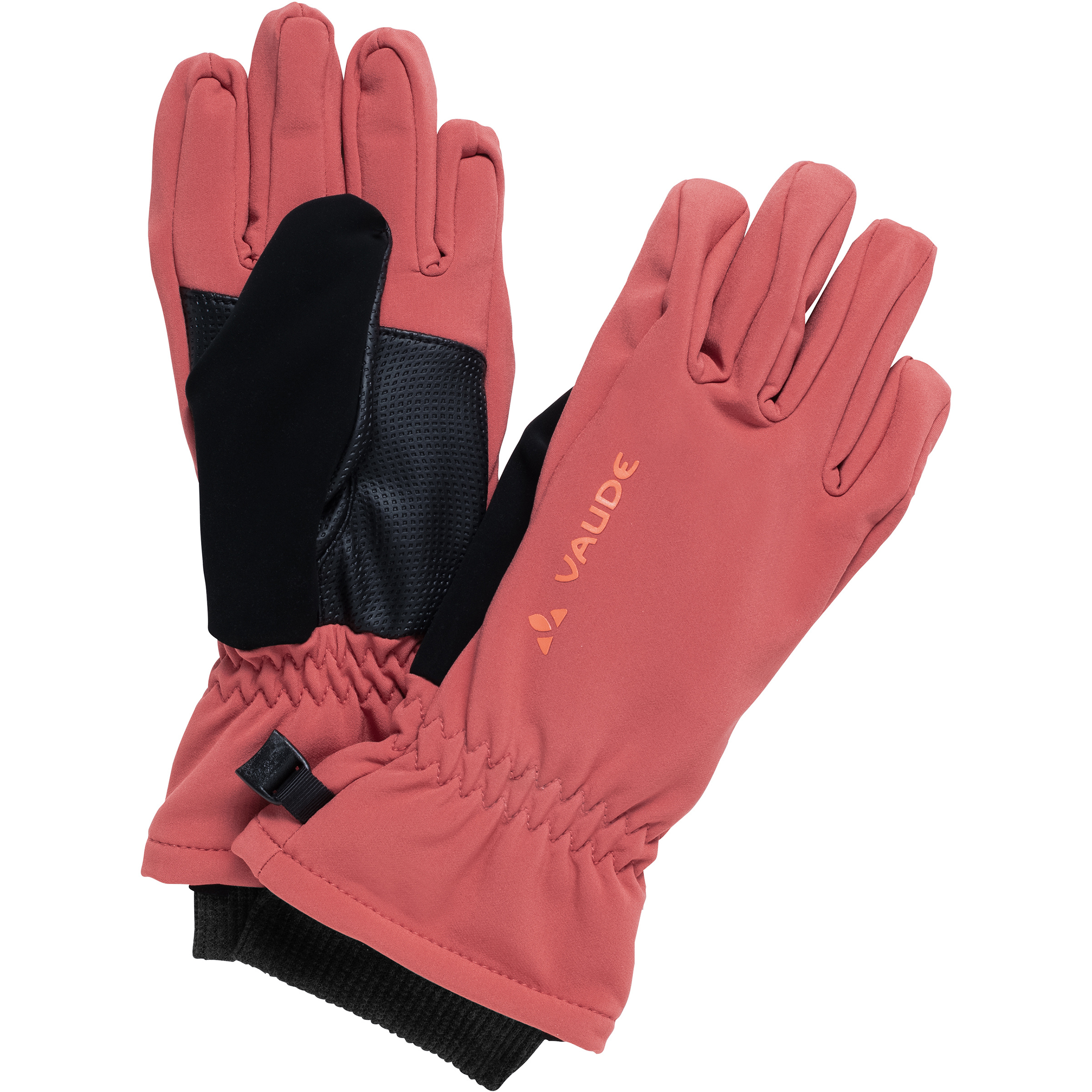 Vaude Rondane Kinder Fingerhandschuhe rot Größe 6 Trekking Widerstandsfähig Wasserabweisend