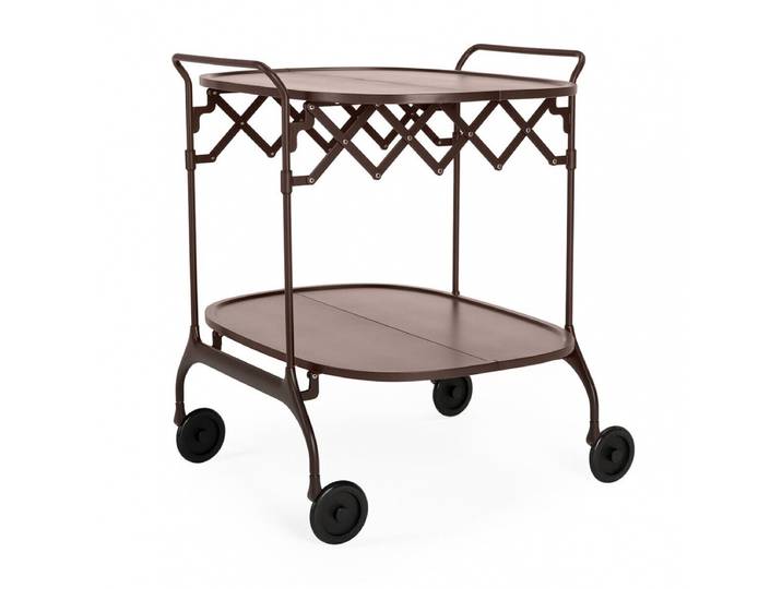 Kartell Gastone Servierwagen mit Rollen 68x62x70 cm