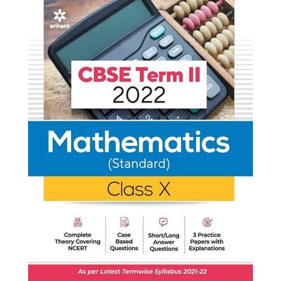 CBSE Term II Mathematics Standard 10th, Taschenbuch von Kumar Vishal Mehta,Alok Sharma, Arihant Publication India Limited, 978-93-257-9660-7