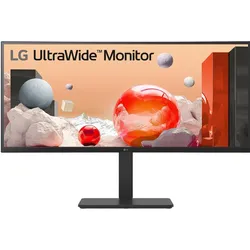 LG UltraWide 34BA75QE-B (3440 x 1440 Pixel, 34"), Monitor, Schwarz