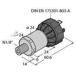 Turck Drucktransmitter PT200PSIG1014I2DA91