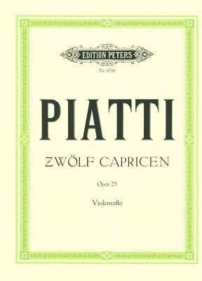 Edition Peters Piatti 12 Capricen op. 25