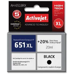 Activejet, Druckerpatrone, AH-651BRX Druckerpatrone (e) Kompatibel Standardertrag (BK)