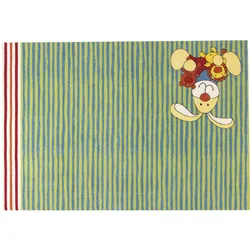 Sigikid Kinderteppich Semmel Hase/Bunny SK-0527-02 grün 80 x 150 cm