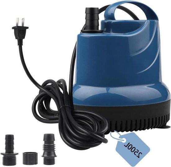 EXLECO Waterpomp Dompelpomp - Blauw - 2500 l/u