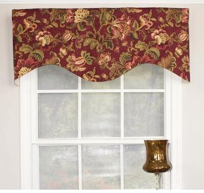 RLF Home Noblesse Cornice Window Valance 2 Colors Available