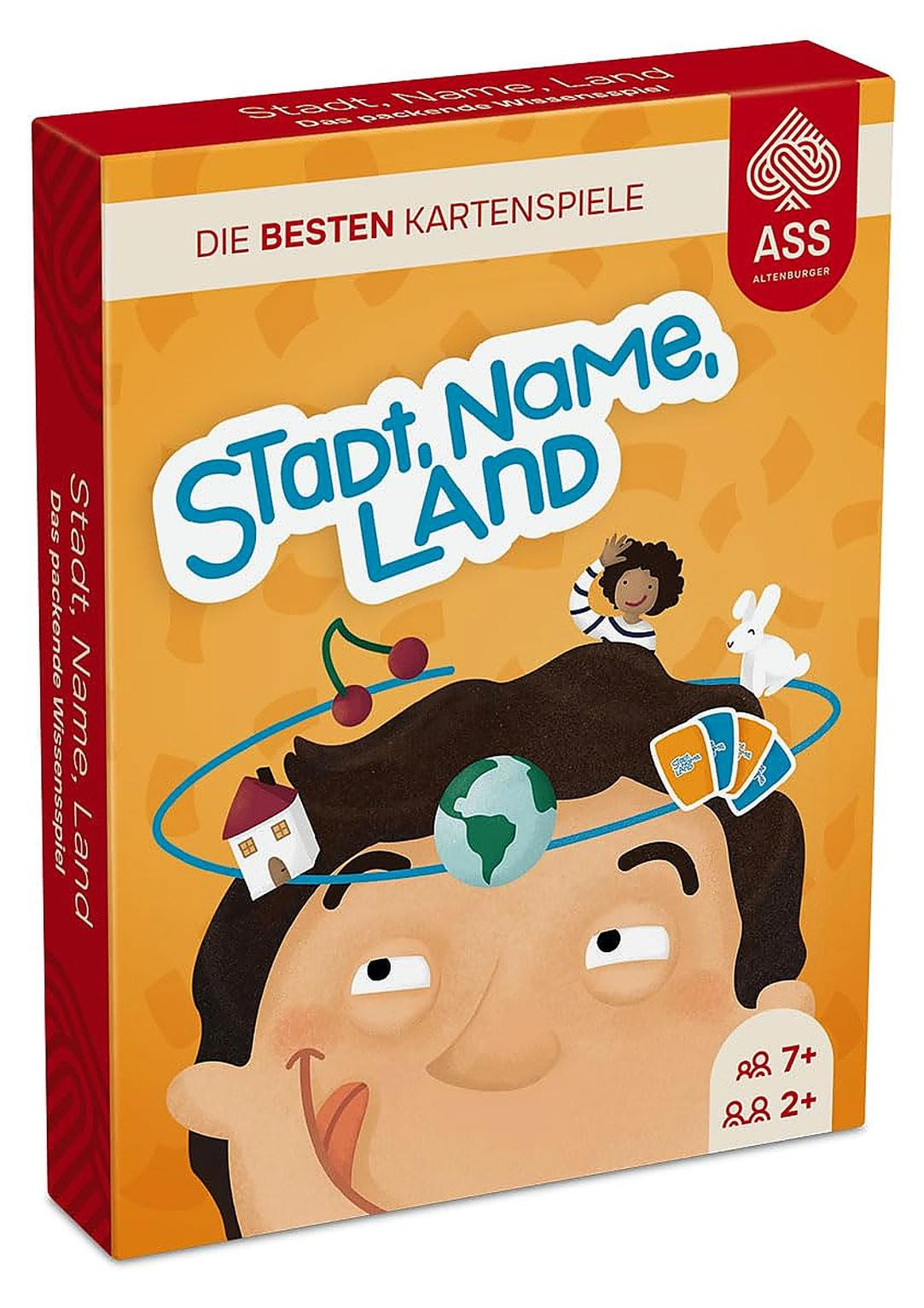 ASS Spelletjes - Stad, naam, land