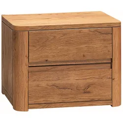 Nachttisch Nako CARA (BHT 50x40x40 cm) - braun - BHT 50x40x40 cm