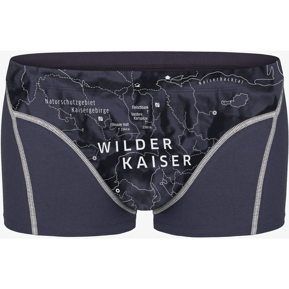 Ein schöner Fleck Erde Boxershorts Wilder Kaiser Graphit graphit S 1.610.017.057.1S