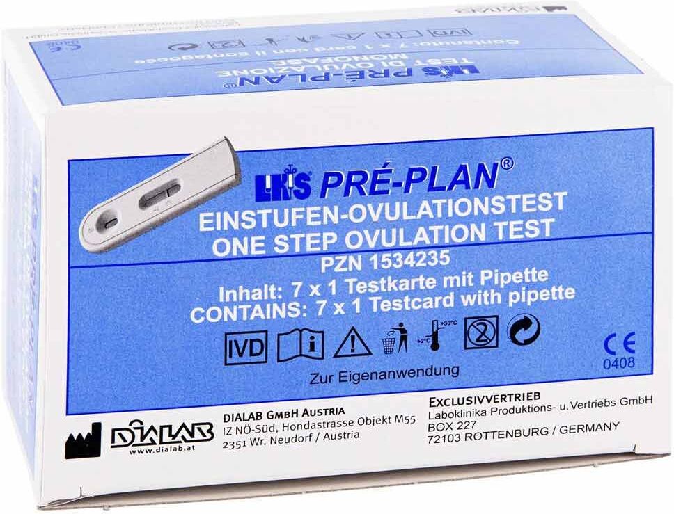 Laboklinika Ovulationstest Pre Plan Lh