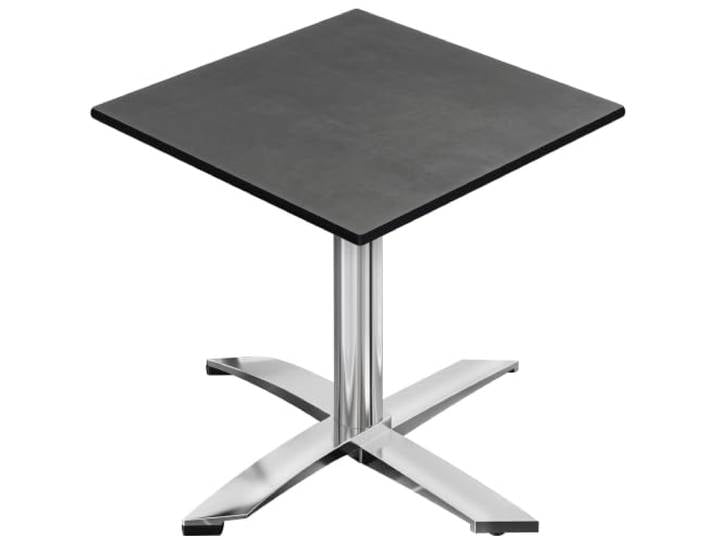 GGMMÖBEL CPTG Bistro Tisch B:T:H 60 x 60 x 76 cm Anthrazit/Aluminium Zusatzgewicht Bistrotisch Gastro Tisch