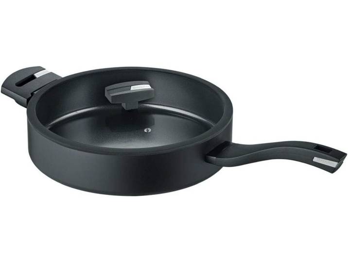 Berndes Schmorpfanne Berndes Schmorpfanne 28 cm mit Deckel b.Green, Aluminium