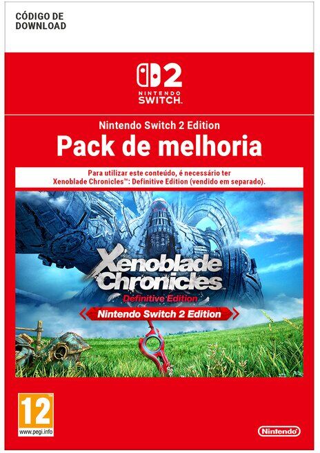 Nintendo UPG SWITCH 2 XENOBLADE CHRONICLES DEF