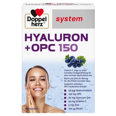 Doppelherz Hyaluron+OPC system Kapseln 30 St