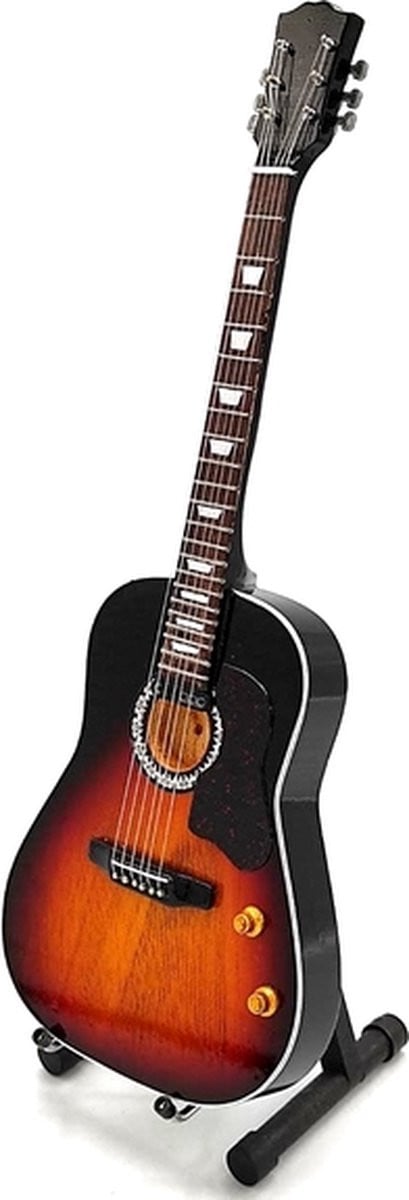 Mini Gitaar John Lennon The Beatles Decoratie 25 cm