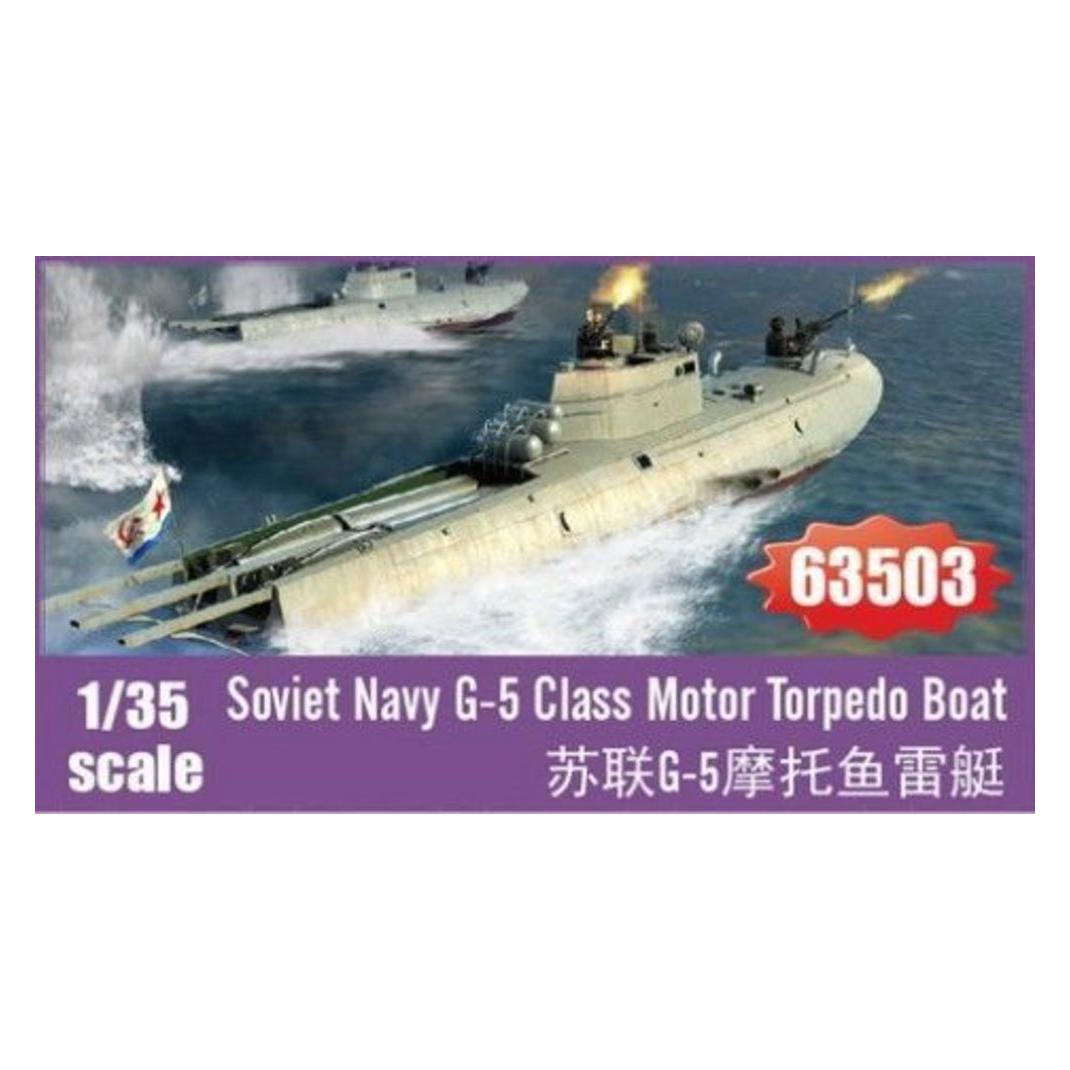 I Love Kit Soviet Navy G-5 Class Motor Torpedo Boat (63503)