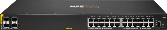 HPE Aruba Cx 6000 24x 10/100/1000 (PoE+) Switch