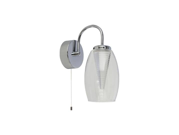 Design LED Wandlampe Cyclone Chrom Searchlight