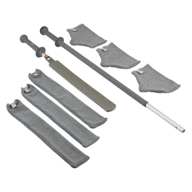 Vikan Microfiber set, Easy Hi Dust, grey (990102)