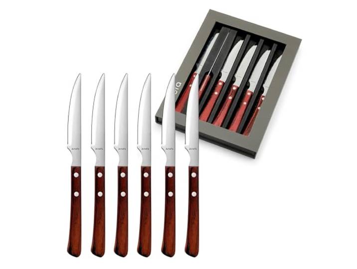 Amefa - Brasero - Coffret 6 couteaux steak