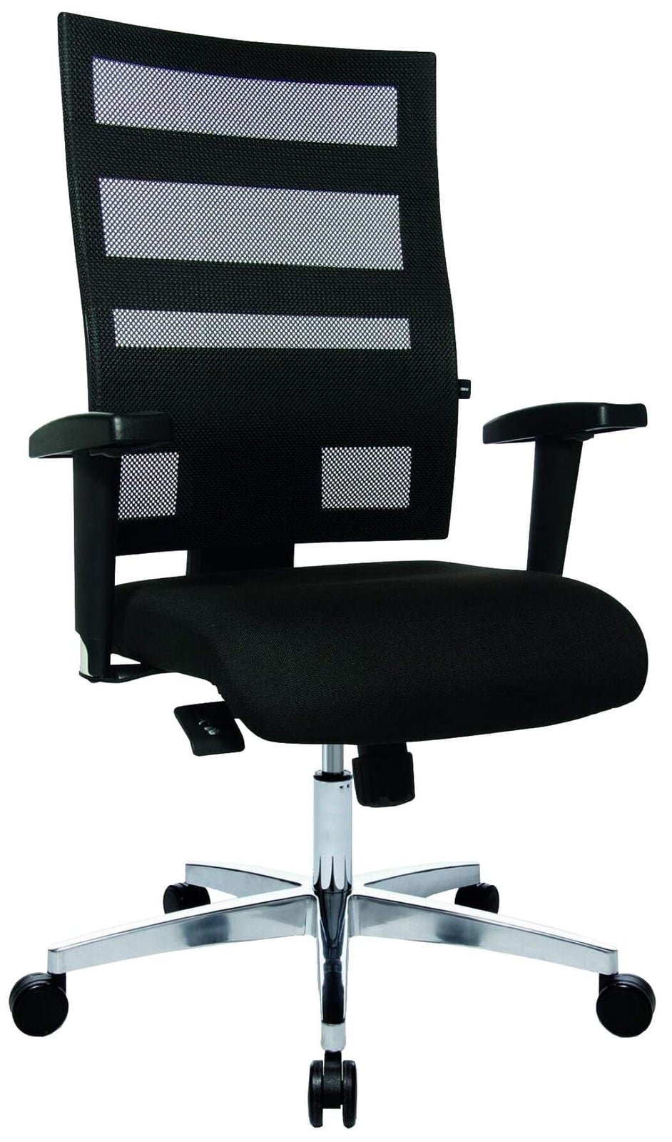 Topstar 959T T200 X-Pander kantoordraaistoel met armleuningen, zwart/zwart