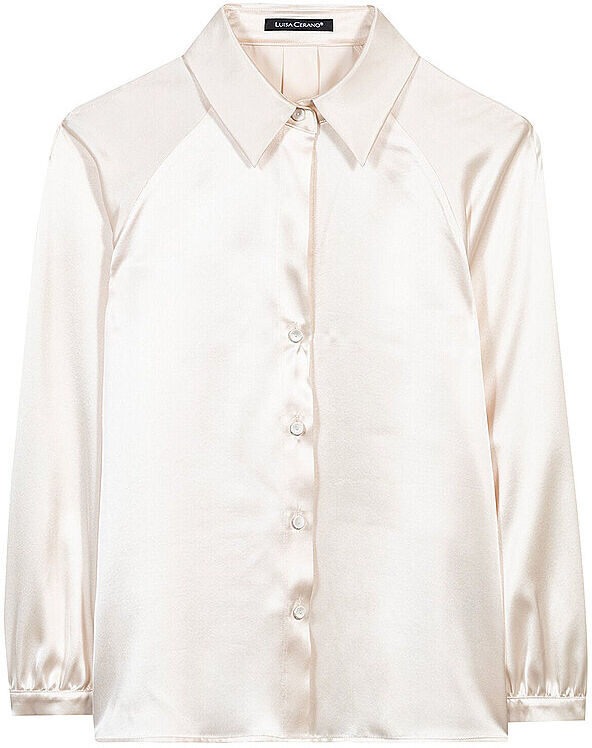 LUISA CERANO Seidenbluse  creme   34 34