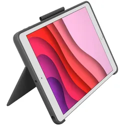 Logitech Combo Touch (DE, Apple iPad Pro 11 2018, Apple iPad Pro 11 2020, Apple iPad Pro 11 2021, Apple iPad Pro 11 2022), Tablet Tastatur, Grau