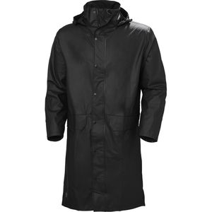 Helly-Hansen Arbeitsjacke Voss, 70186, Regenmantel, schwarz, wasserdicht, Größe XL