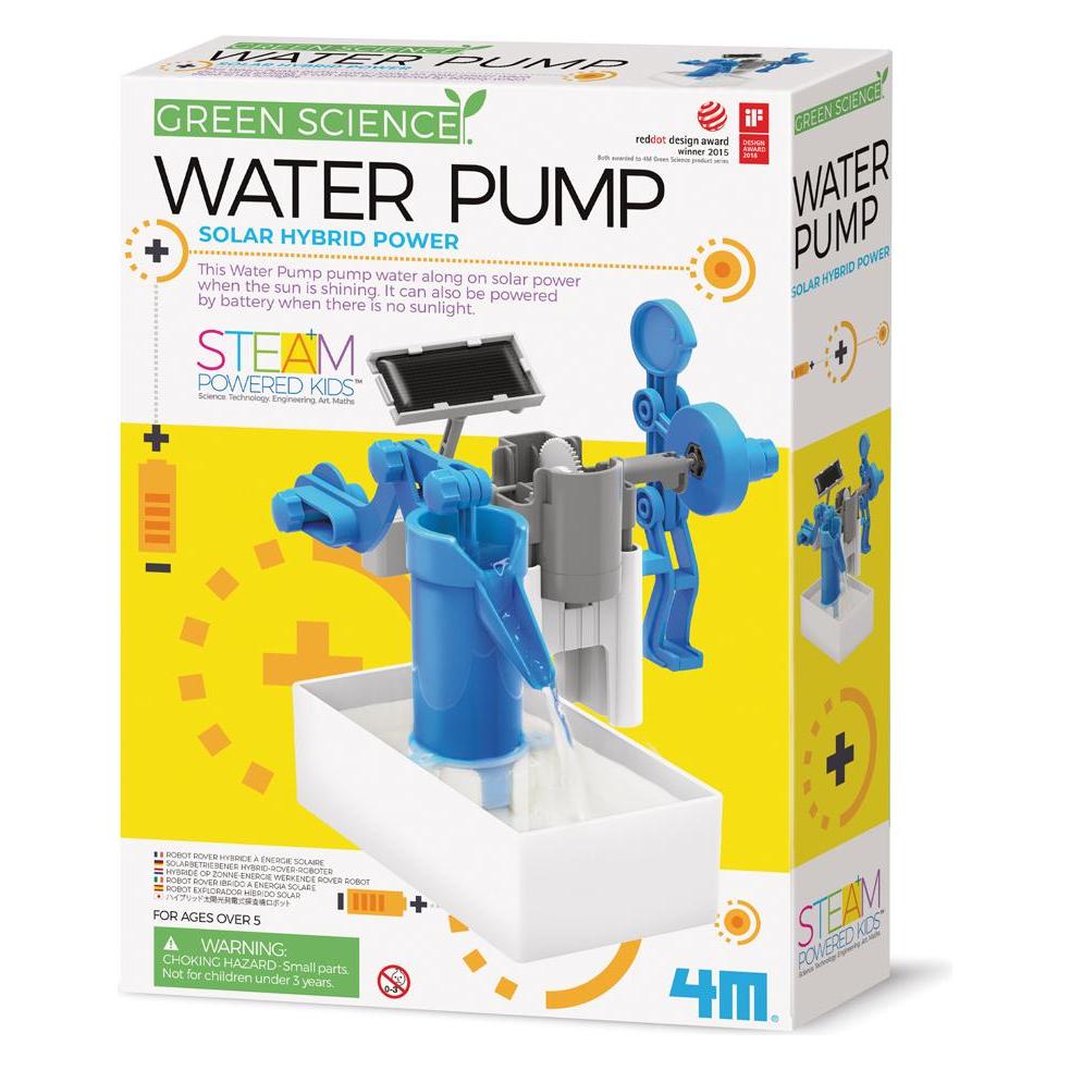 4M Kidzlabs Green Science/Hybrid Solar Engineering: Waterpomp (68649)