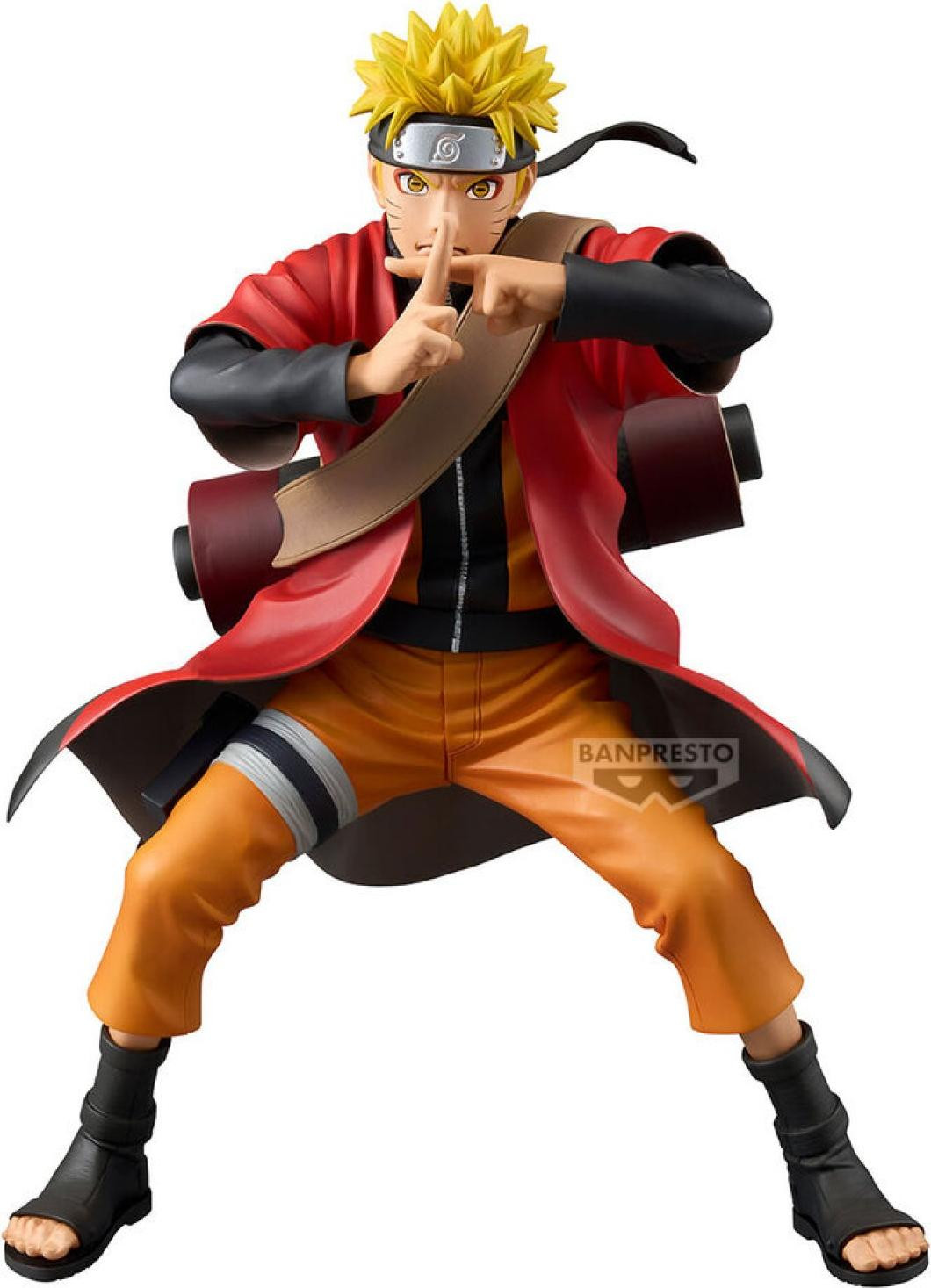 Banpresto Naruto Shippuden Naruto Uzumaki Grandista figuur, 22 cm