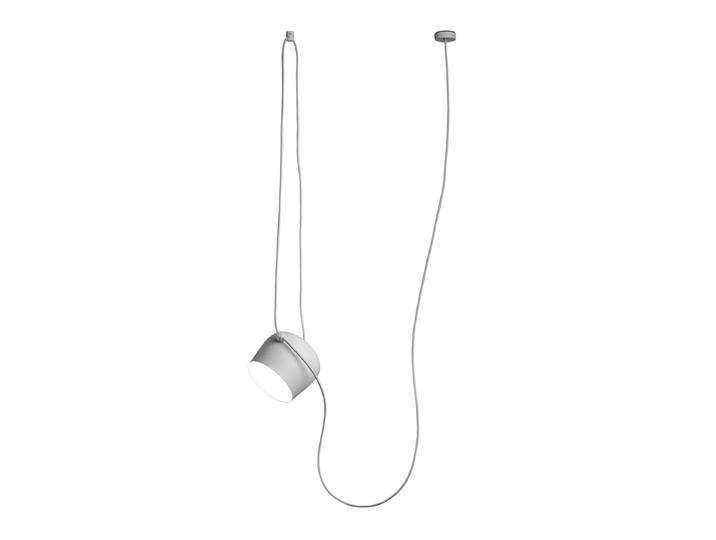 Flos - AIM Small LED-Pendelleuchte mit Baldachin, weiss