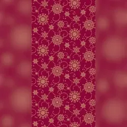 Mank Tischdeckenrolle Cristal in Bordeaux, 120 cm x 25 m, 1 Stück - Weihnachten Eiskristalle Schneeflocken