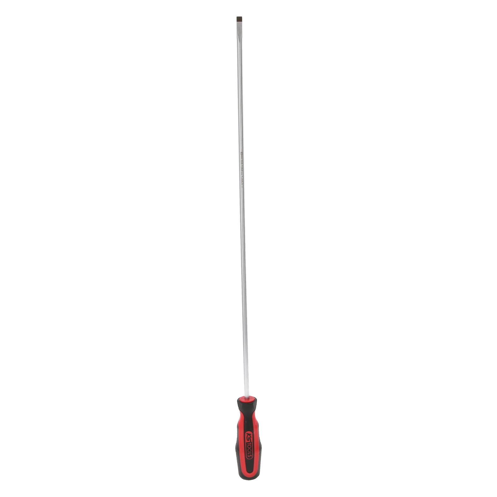 KS Tools ERGOTORQUEplus Schlitz-Schraubendreher, 6 x 450 mm, extra lang (Schlitz) (159.1268)