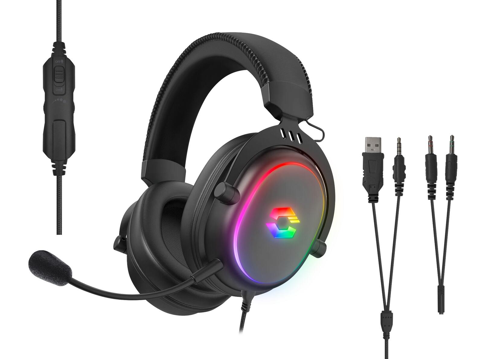 Speedlink CONUX RGB Stereo Gaming Headset, schwarz SL-860017-BK