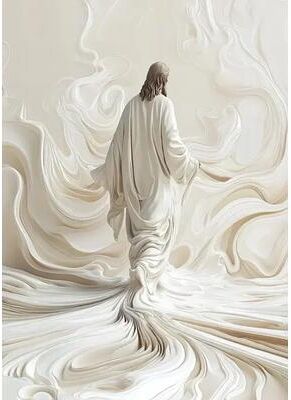 Uplift Treasures Sacred Heart Of Jesus Canvas Wall Art Poster 9 70x100cm No Frame