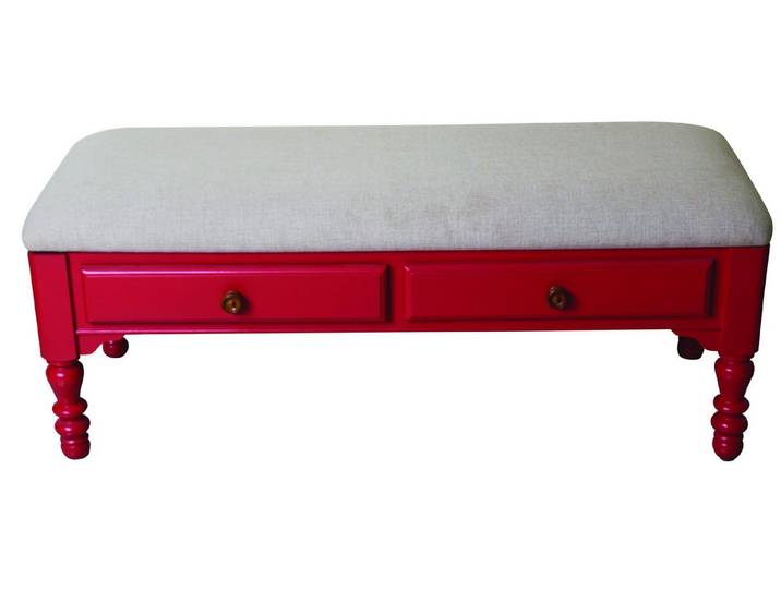 Xlmoebel Hocker Designer Luxus Hocker mit hochwertigem Textilbezug in modernem Design (1 St., Hocker), Hergestellt in Europa
