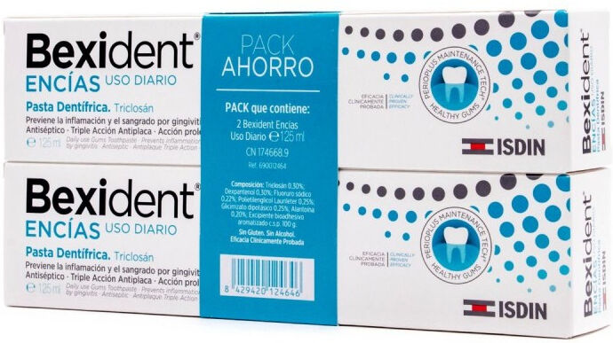 Isdin Bexident Gums Toothpaste 2 x 125 ml