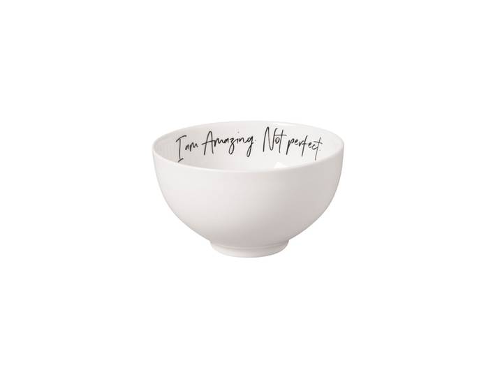 Schale VILLEROY & BOCH Bol Amazing not perfect Statement ø 13,8 cm weiß , weiß, Schüsseln, Schale