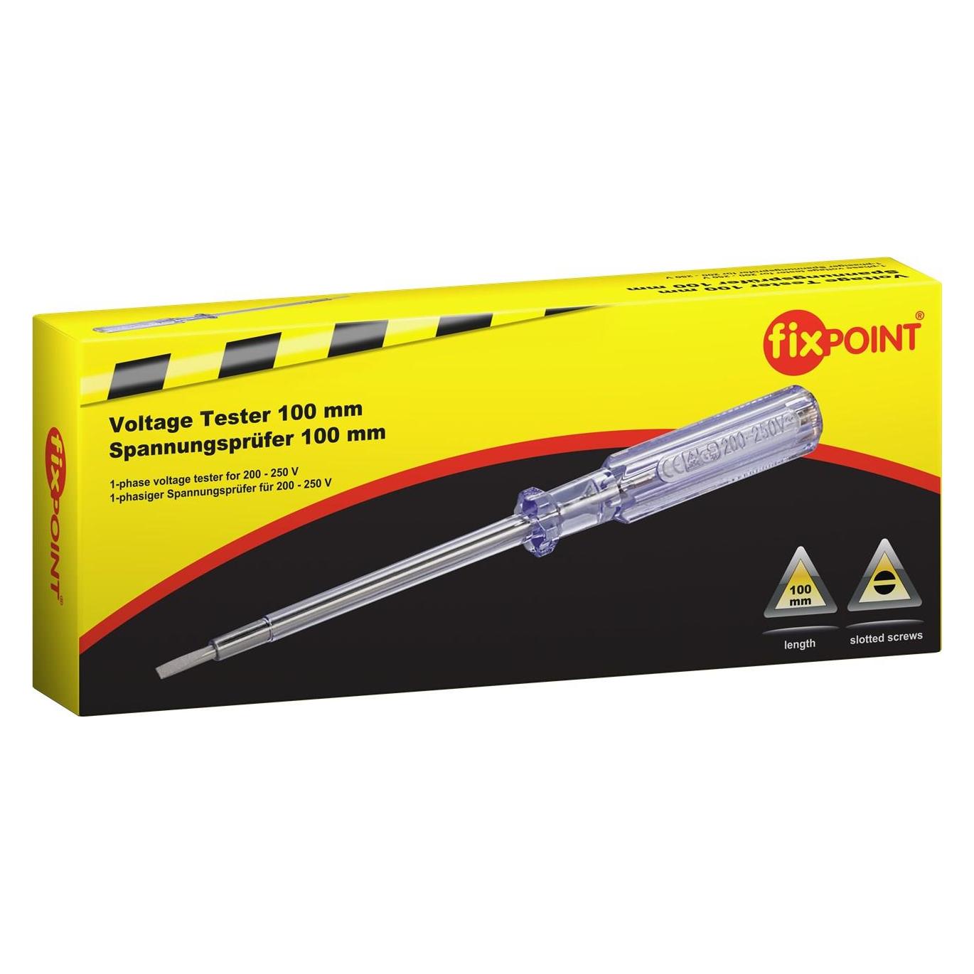 FixPoint Voltage Tester 190 mm blade width: 3.5 mm (77010)