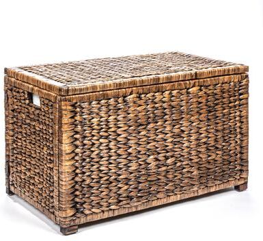 "happimess Anada Wicker Weave 30"" Storage Trunk, Natural"